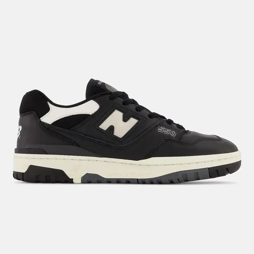 New Balance 550 Black Cream White