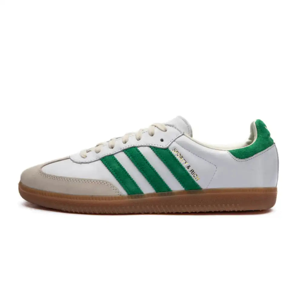 Sporty & Rich x adidas Samba OG Green