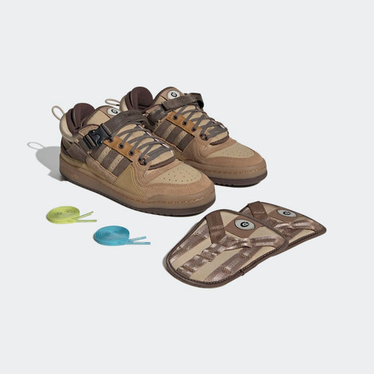 Bad Bunny x Adidas Forum Buckle Low Café