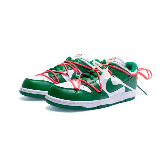 Off-White x Nike Dunk Pine Green