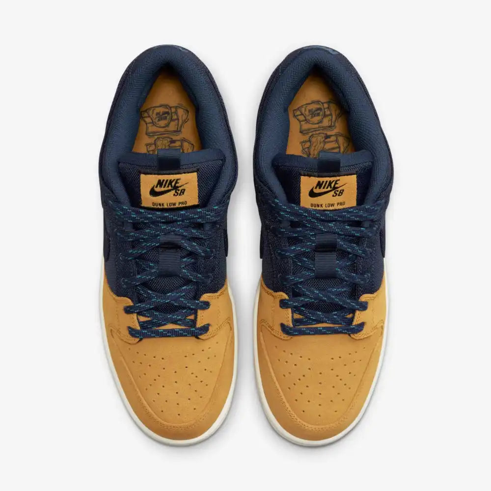 Nike SB Dunk Low Desert Ochre and Midnight