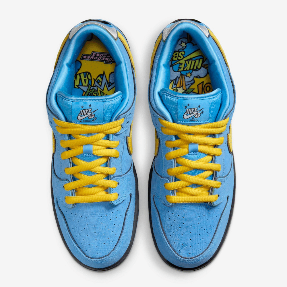 The Powerpuff Girls x Nike SB Dunk Low Buttercup