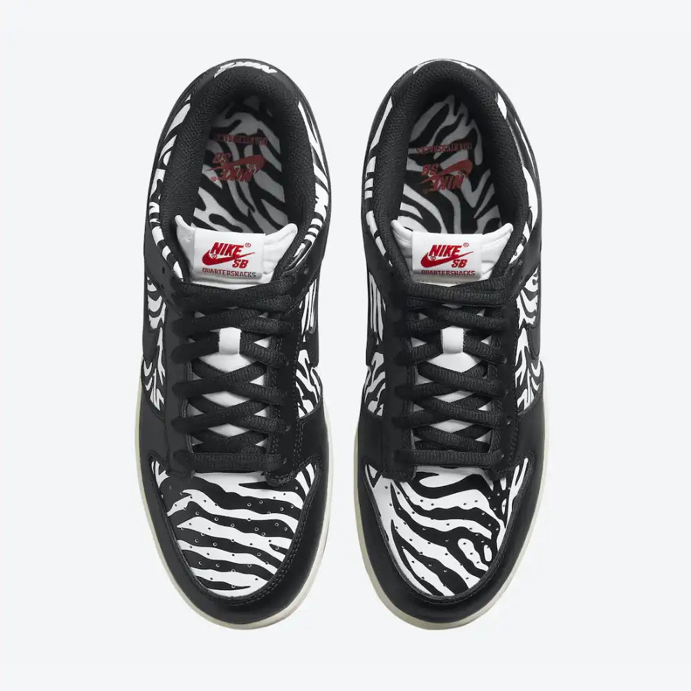 Quartersnacks x Nike SB Dunk Low Little Debbies Zebra Cake