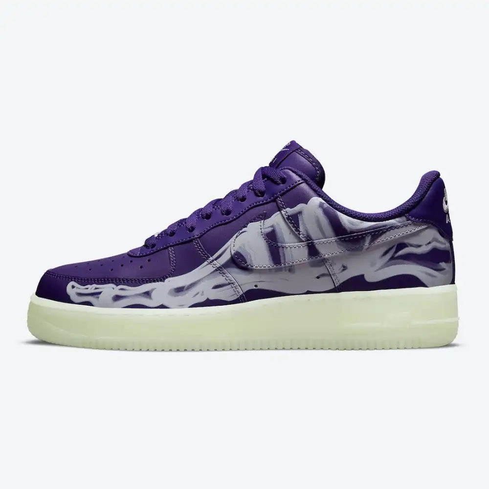 Nike Air Force 1 Low Purple Skeleton