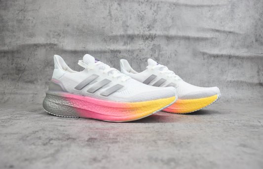 Adidas Ultraboost Light White/silver/pink/yellow