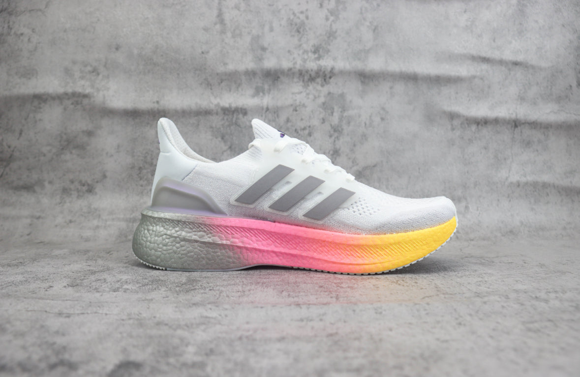 Adidas Ultraboost Light White/silver/pink/yellow