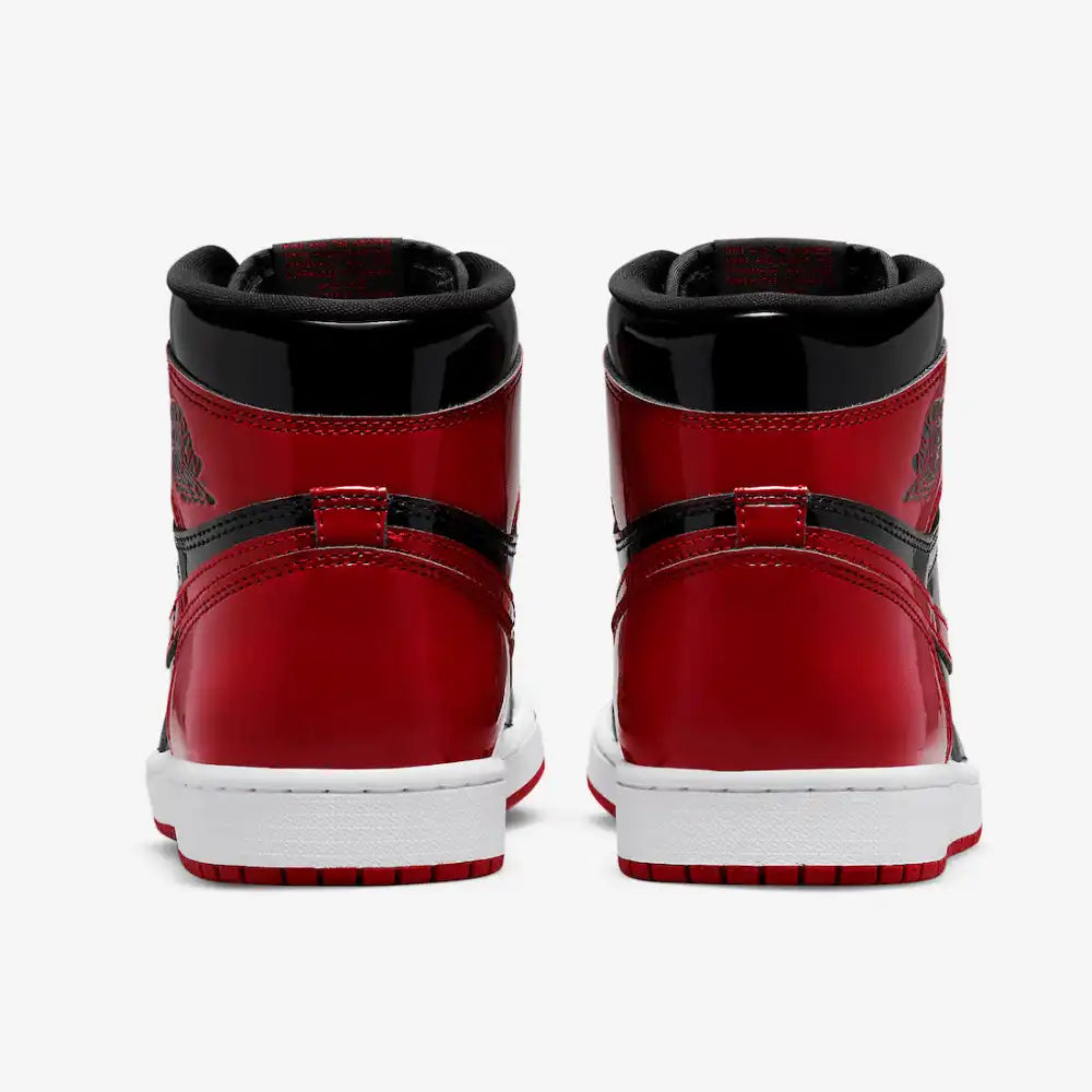 Air Jordan 1 High Patent Bred