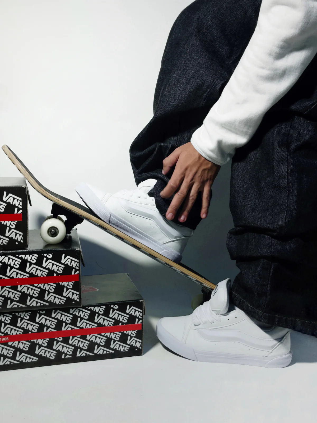 VANS KNU BRANCO