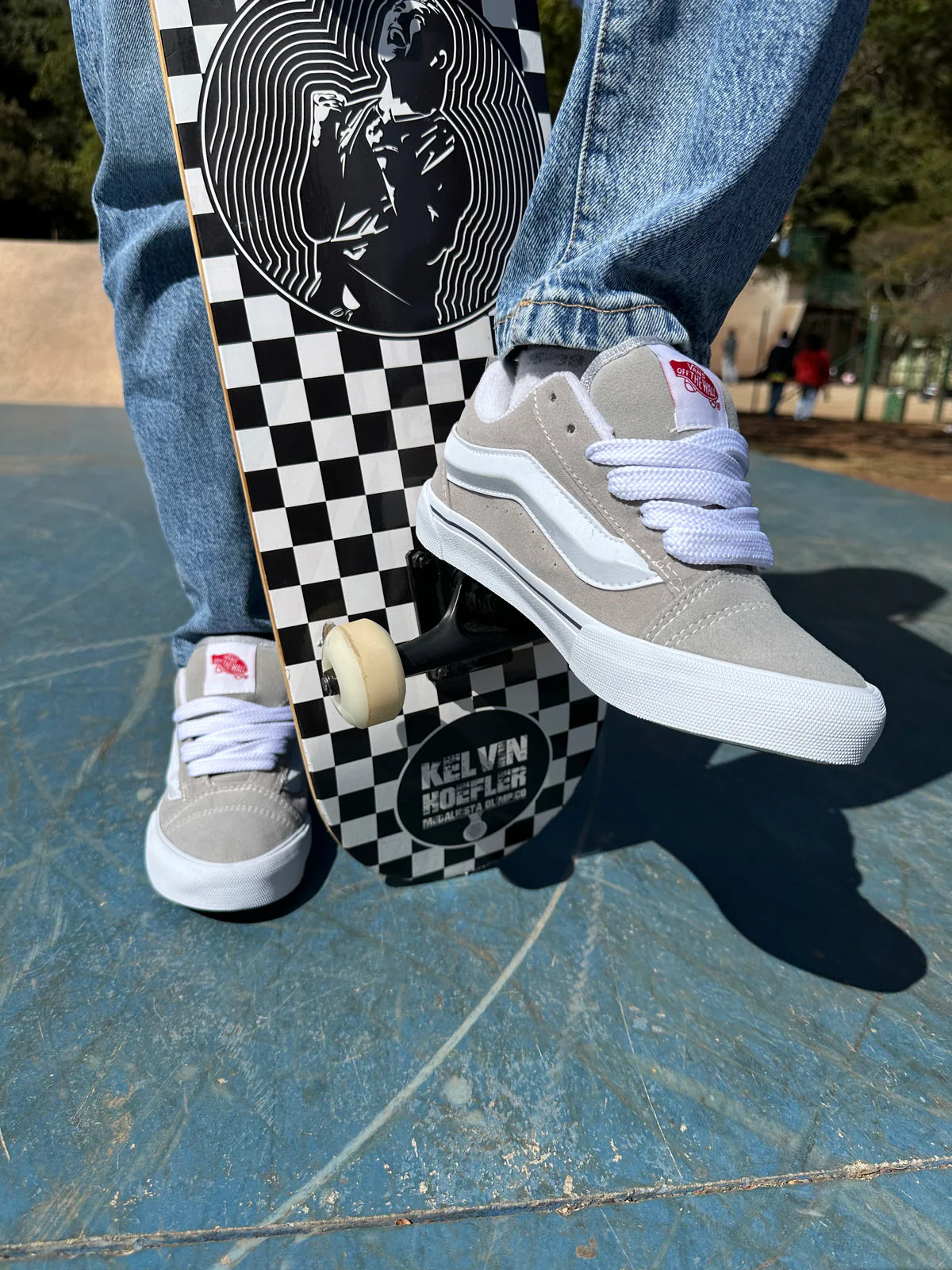 VANS KNU BEGE/CINZA