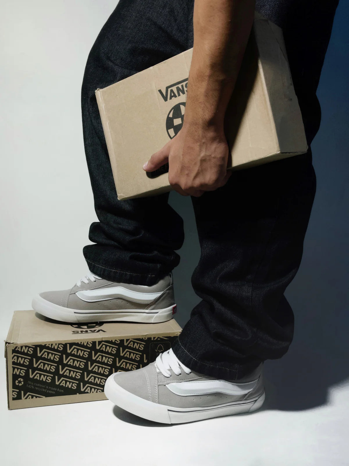 VANS KNU BEGE/CINZA
