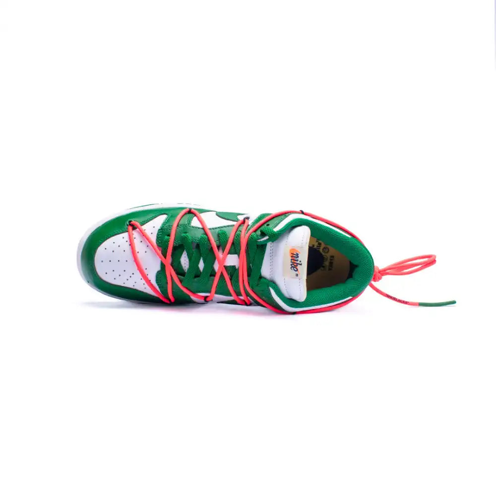 Off-White x Nike Dunk Pine Green