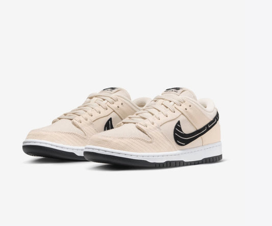 Albino & Preto x Nike SB Dunk Low Pearl White